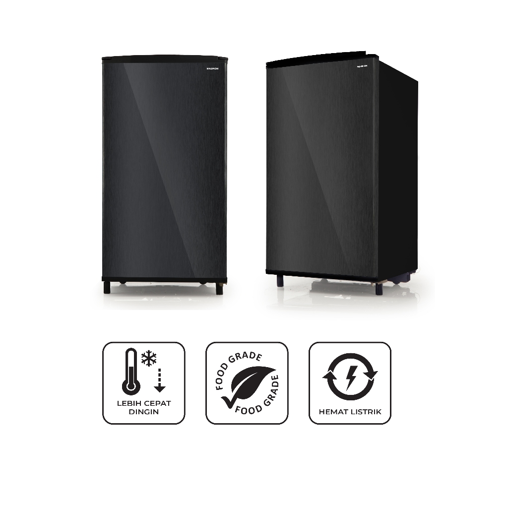 Maspion Kulkas Refrigerator Lemari ES 168 Liter URG-168 FM HLD - Gambar 3