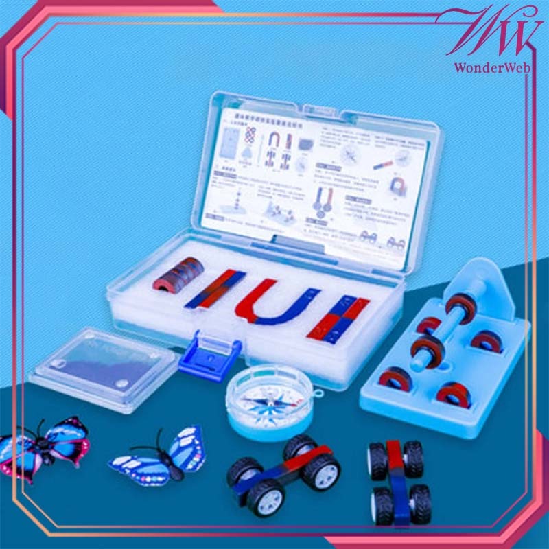 1set Science Magnets Complete Educational Toys Magnets Play Set School ...