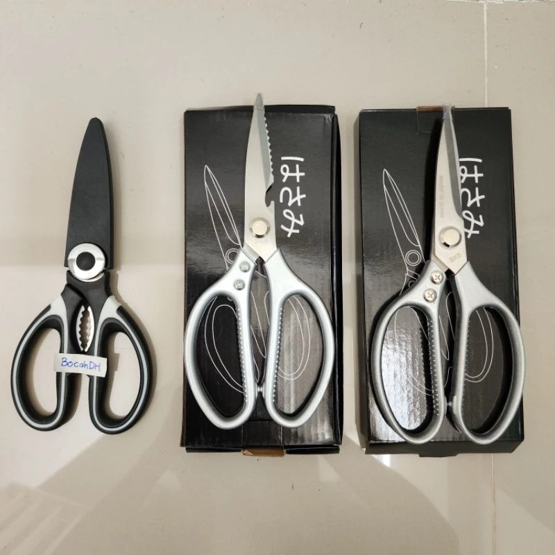 Gunting Dapur Stainless Serbaguna 2mm Daging Ikan - Gambar 3