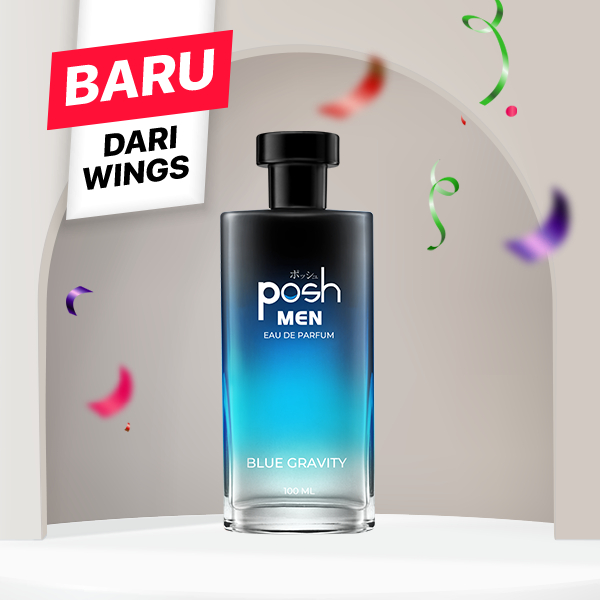 Posh Men Eau de Parfum Blue Gravity Parfum Pria 100 ml x2 - Gambar 2