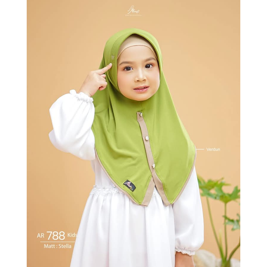 INSTANT KIDS hijab // ar 788 KIDS LATEST ar rafi hijab // LATEST ar ...