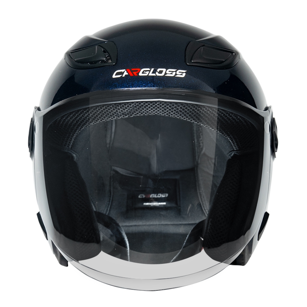 Cargloss NFS Helm Half Face Moonlight - Blue - Gambar 4