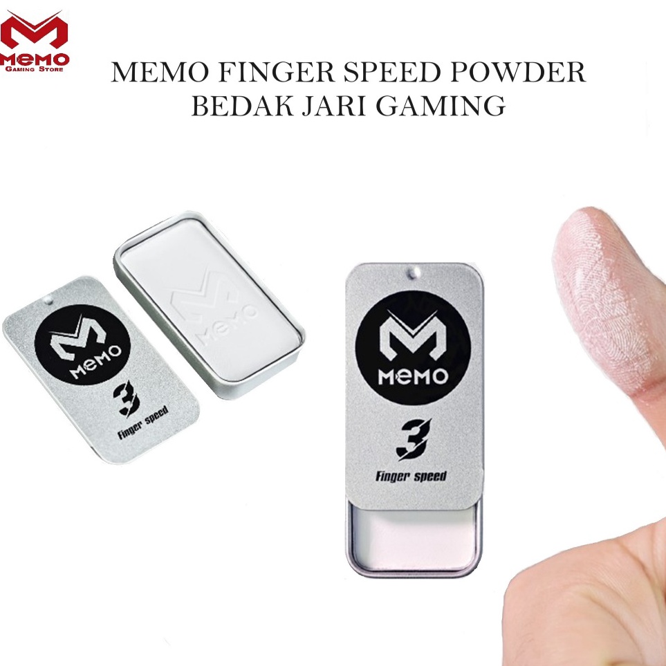Memo Finger Speed 3 Dust Powder Finger Dust Powder Gaming Powder Gaming ...