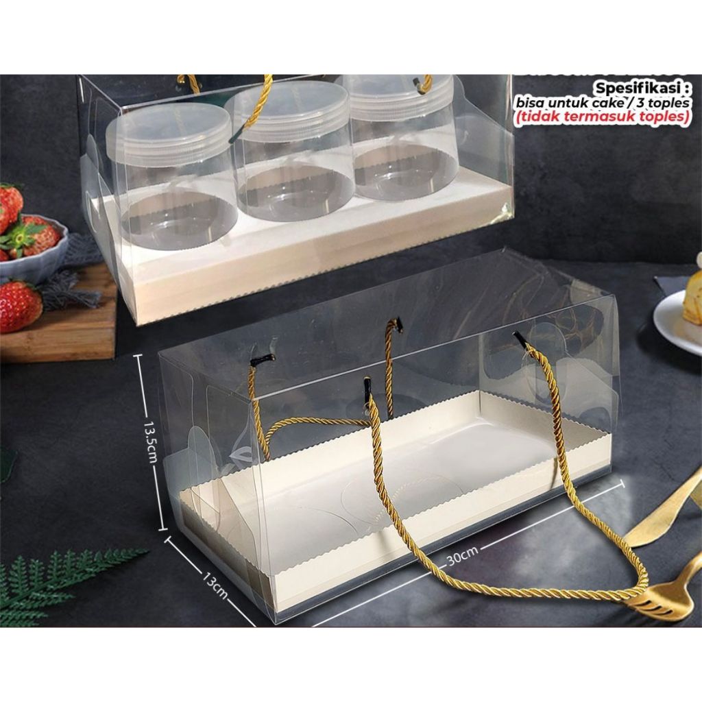 Mica rope box / transparent mica box / cake mica / delivery mica ...