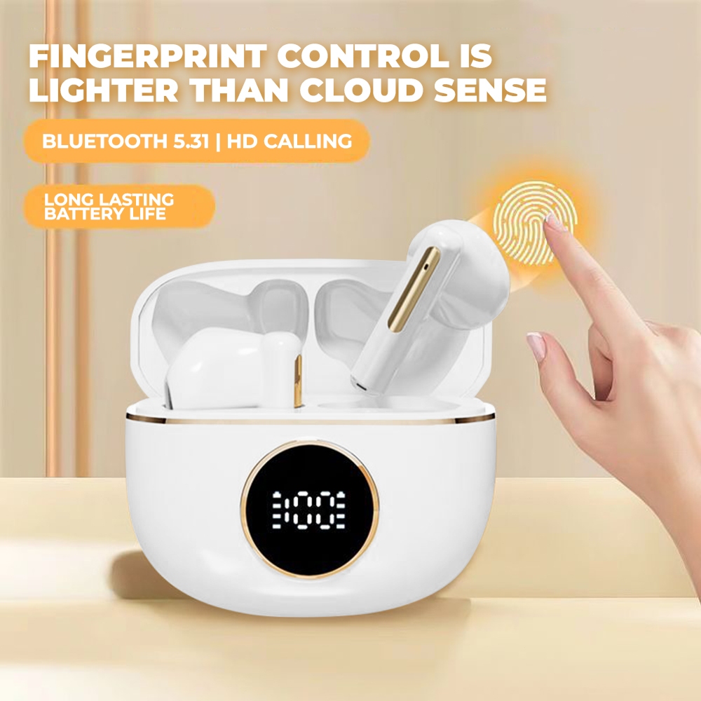 Matei COD Headset Bluetooth TWS D331 Wireless Earphones Bluetooth 5.4 In Ear HIFI Mini Music Earbuds Waterproof Sports - Gambar 4