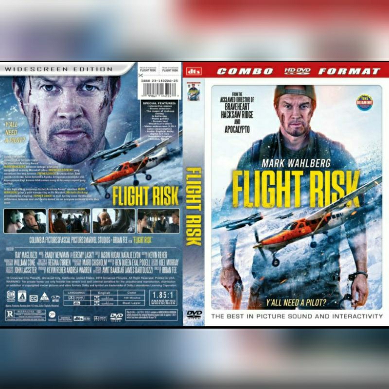 Dvd Flight Risk 2025 (Mark Wahlberg) | Shopee Singapore