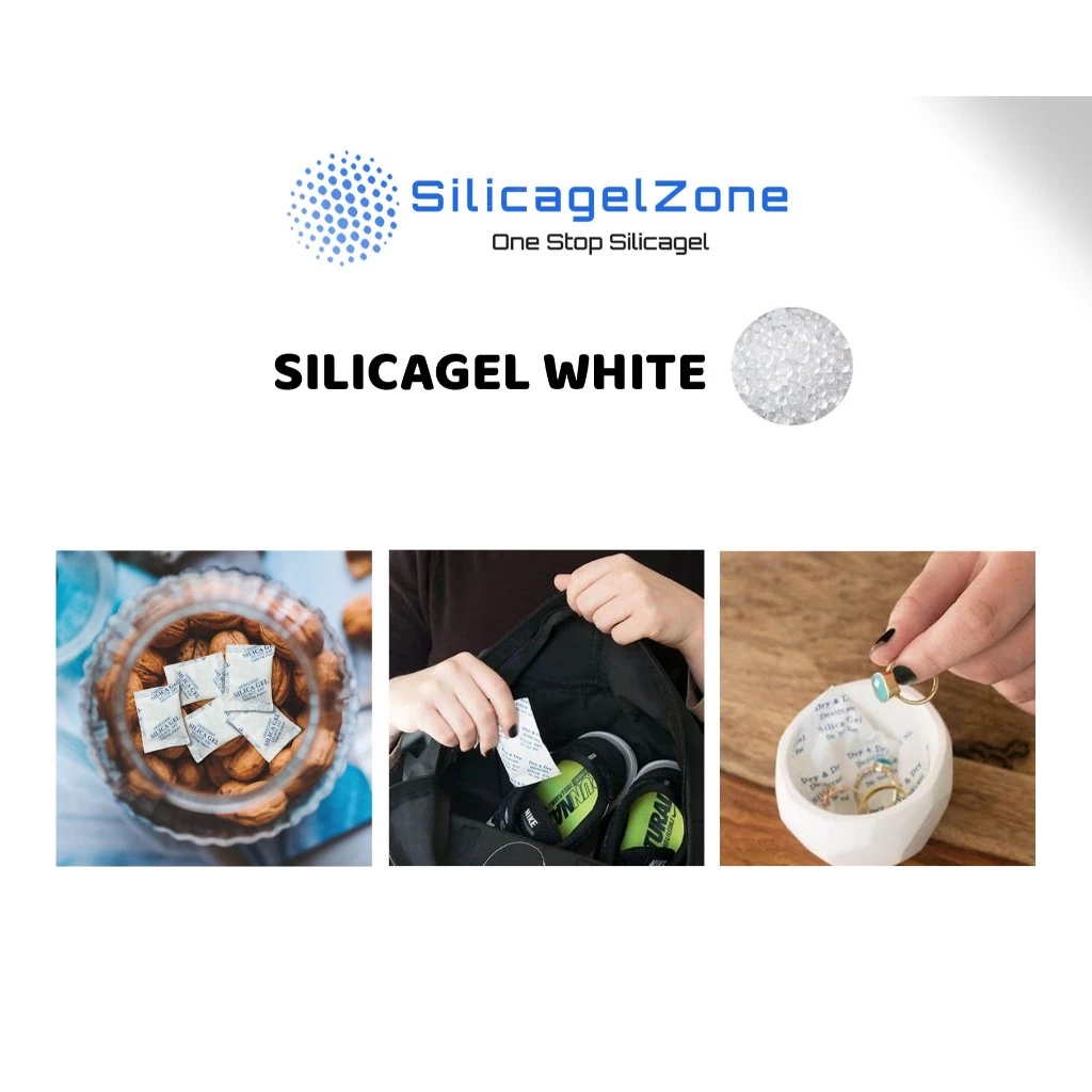Silica Gel JUMBO WHITE 1Kg TERMURAH HIGH QUALITY - Gambar 3