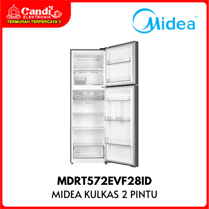 MIDEA Kulkas 2 Pintu Kapasitas 425 liter Big Capacity Everest Series Inverter MDRT572EVF28ID - Gambar 4