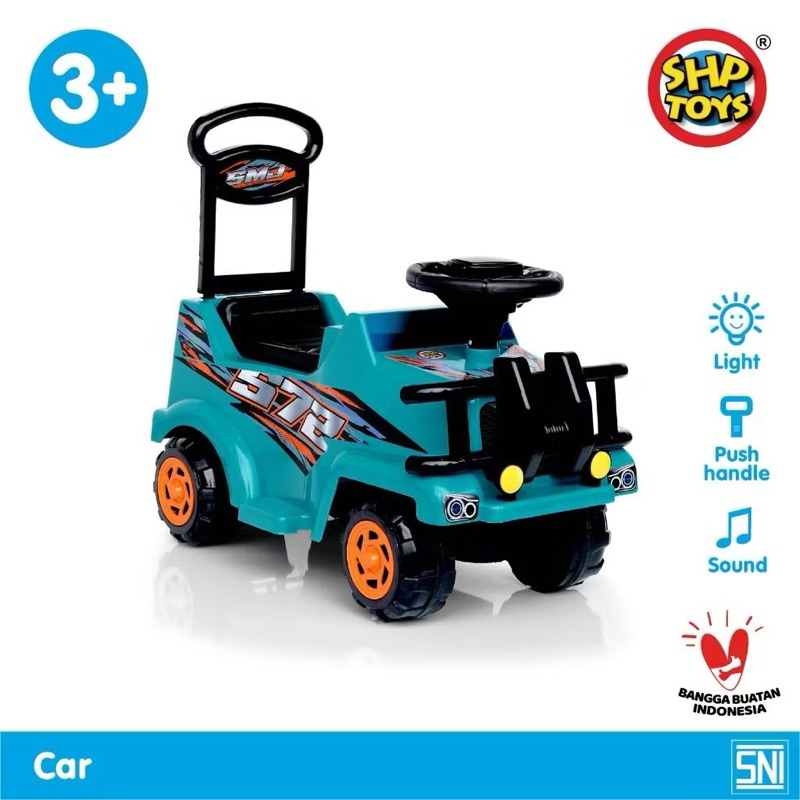 Mobil Dorong Anak SHP SMJ 572 Musik Lampu - Gambar 3