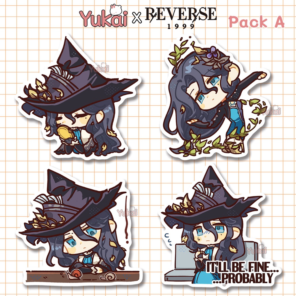 Willow Reverse 1999 Premium Stickers - Waterproof Anime Sticker Pack ...