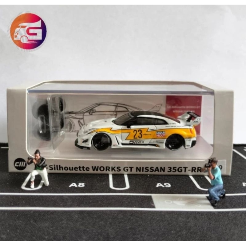 Cm model nissan skyline GT-R R35 LBWK (unsealed) | Shopee Singapore