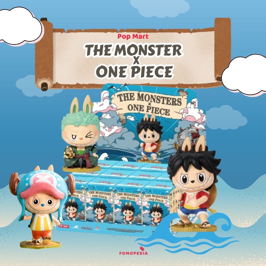 LABUBU THE MONSTERS x ONE PIECE POP MART SERIES FIGURES ONE PIECE ...