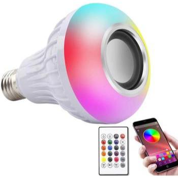 Bohlam Speaker Musik Bluetooth 2 in 1 - Lampu Speaker LED/SPEAKER WIRELESS DENGAN LAMPU LED RGB E27 - Gambar 4