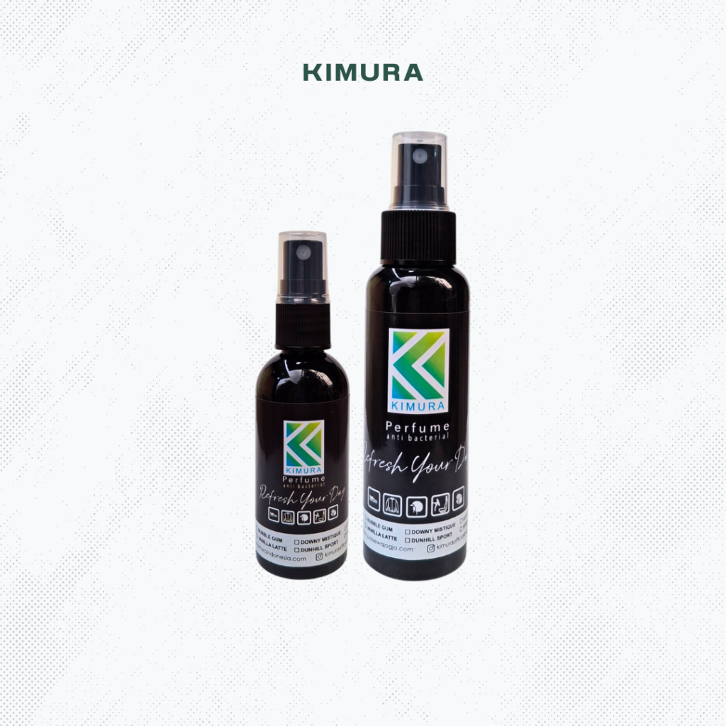 KIMURA - Parfum Helm Sepeda Motor Sepatu Anti Bau & Bakteri 60ml & 100ml - Gambar 3