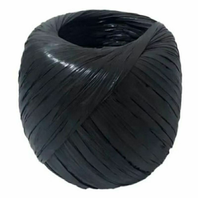 Black Raffia Rope. Raffia Plastic Rope 1 Kg. Strong and not easy to ...