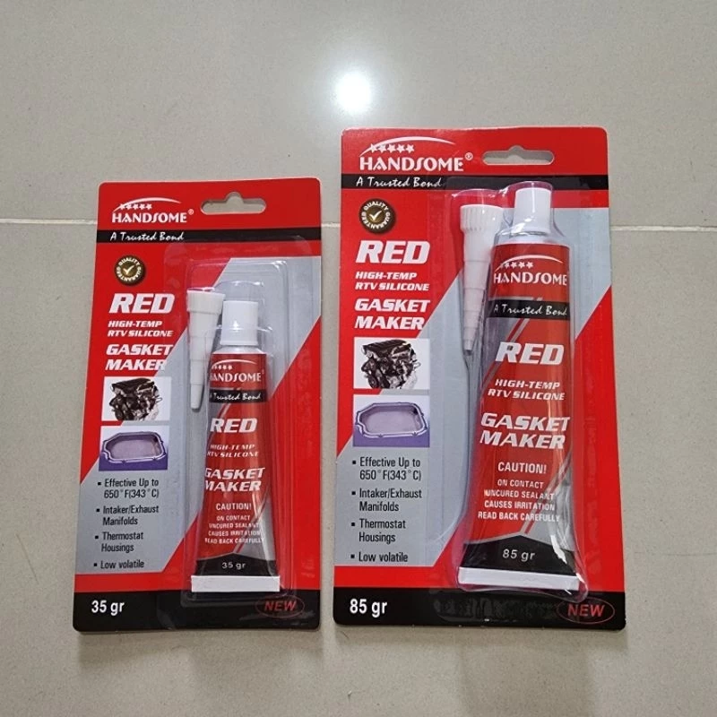 Destrond Lem Silicon Merah Tahan Panas 85gr - Gambar 2