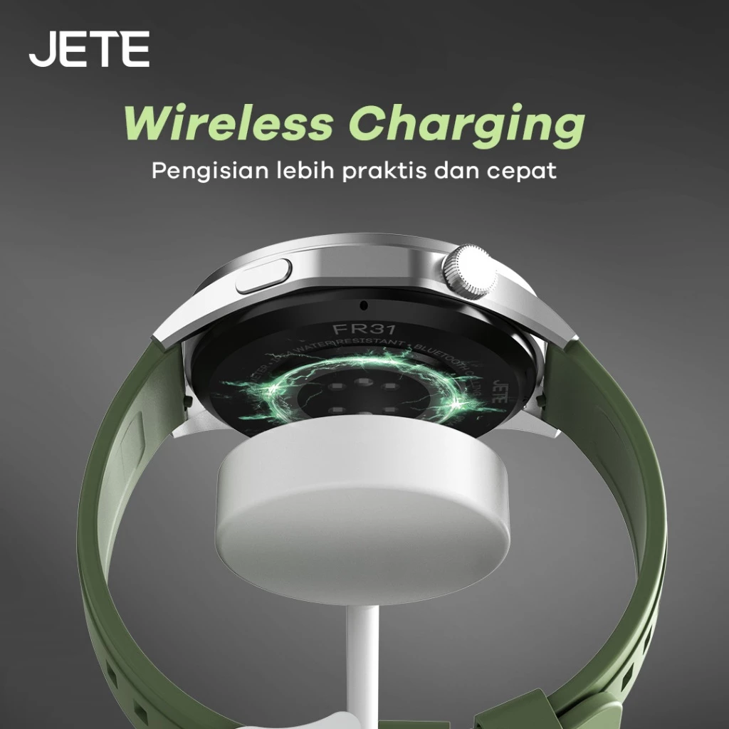 JETE FR31 Smartwatch Running 1.43" With ChatGPT NFC Function 100+ Sports Mode Garansi 2 Tahun (RTL) - Gambar 4