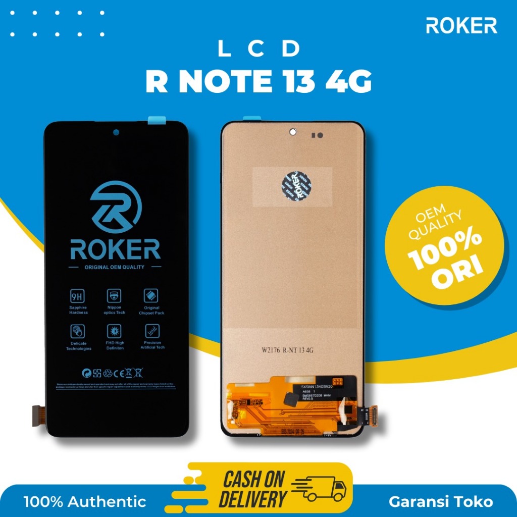 ROKER LCD TOUCHSCREEN REDMI NOTE 13 4G FULLSET