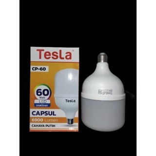 (BUBBLEWRAP) 30-60w SNI LAMPU BOHLAM LED TESLA CAPSUL CHIP SAMSUNG & GARANSI 1 TAHUN