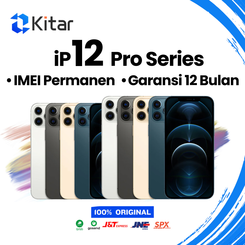 EX IBOX iPhone 12 Pro / 12 Pro Max ex iBox IMEI Permanen Garansi 12 Bln 100% Original Second iPhone FULLSET 128GB 256GB 512GB - Gambar 2