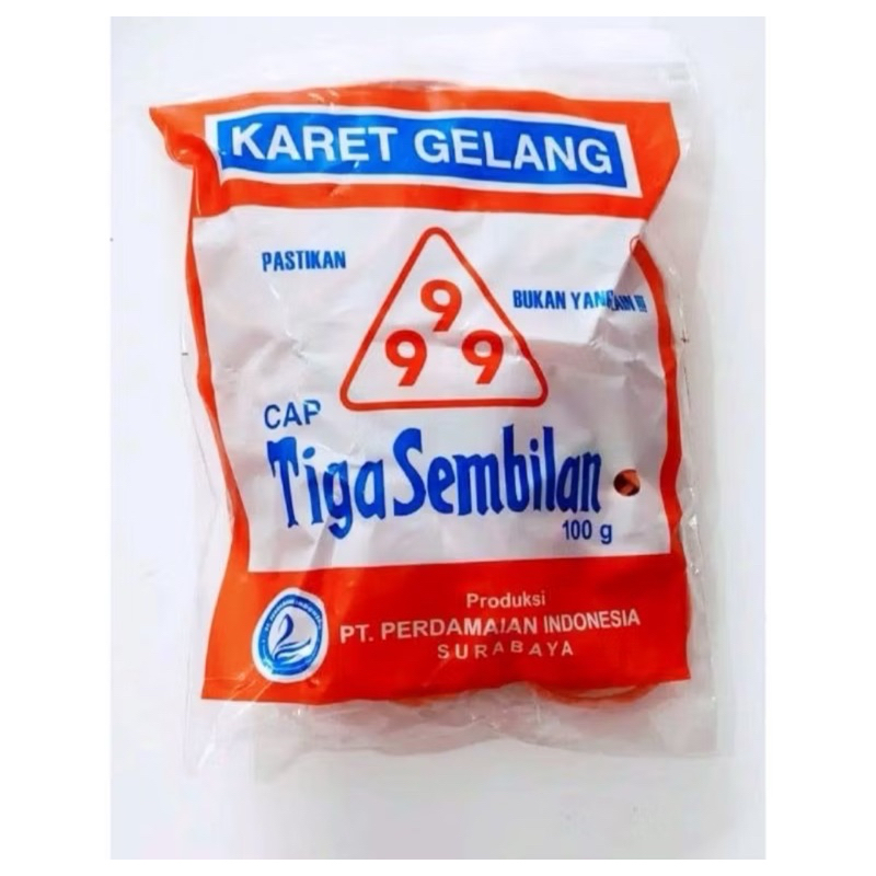 Karet Gelang Tiga Sembilan Gelang Karet Pembungkus Nasi