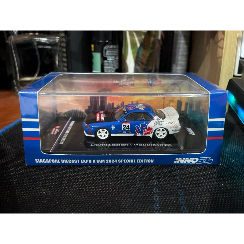 Inno64 Singapore Diecast Expo X IAM 2024 Nissan Skyline GTR R32 VP ...