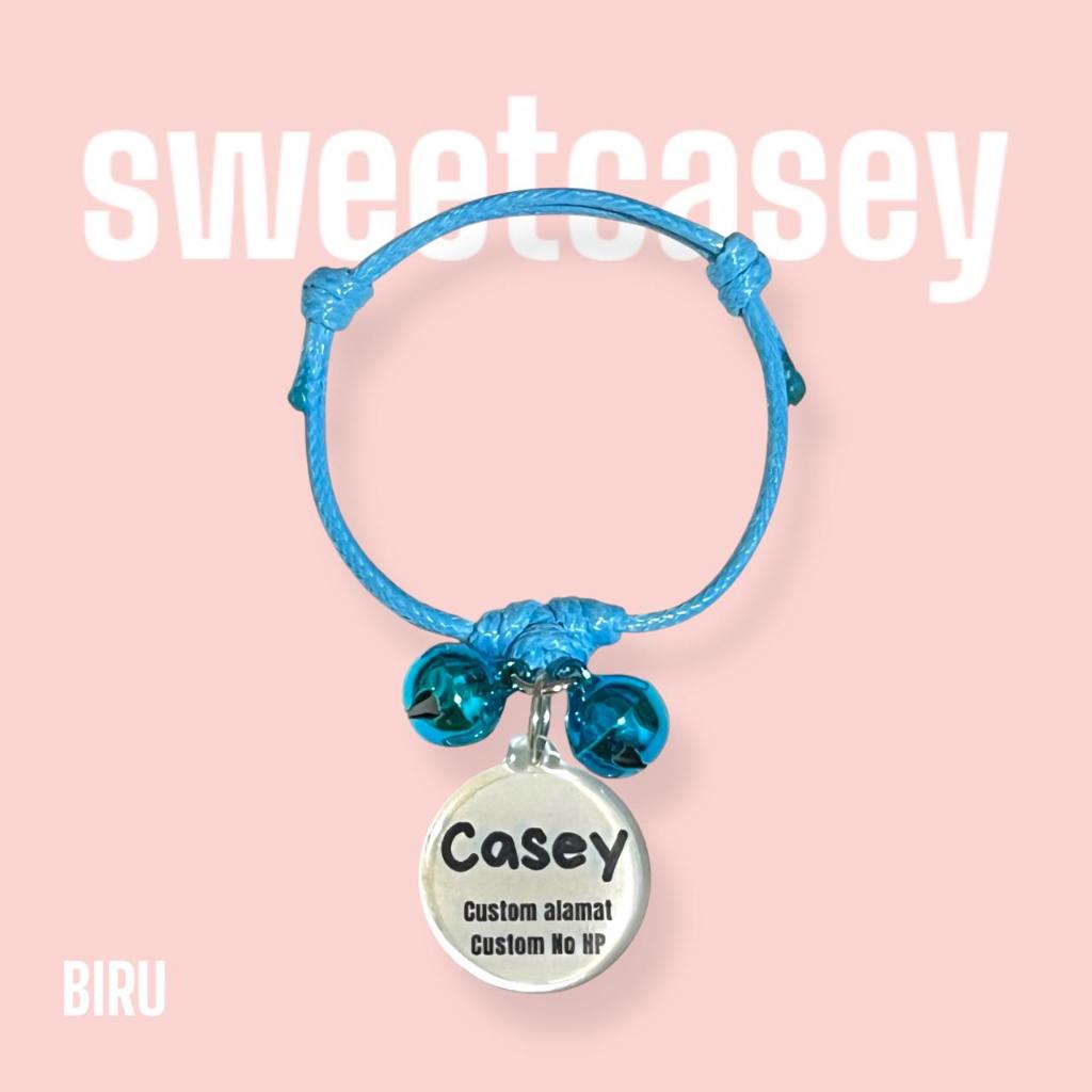 KALUNG KUCING CUSTOM NAMA / LIONTIN CUSTOM NAMA ANABUL + IDENTITAS PEMILIK / ULTRA CAT NECKLACE - Gambar 4