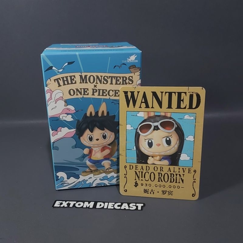 Pop Mart The Monsters Labubu X One Piece (NICO ROBIN) | Shopee Singapore
