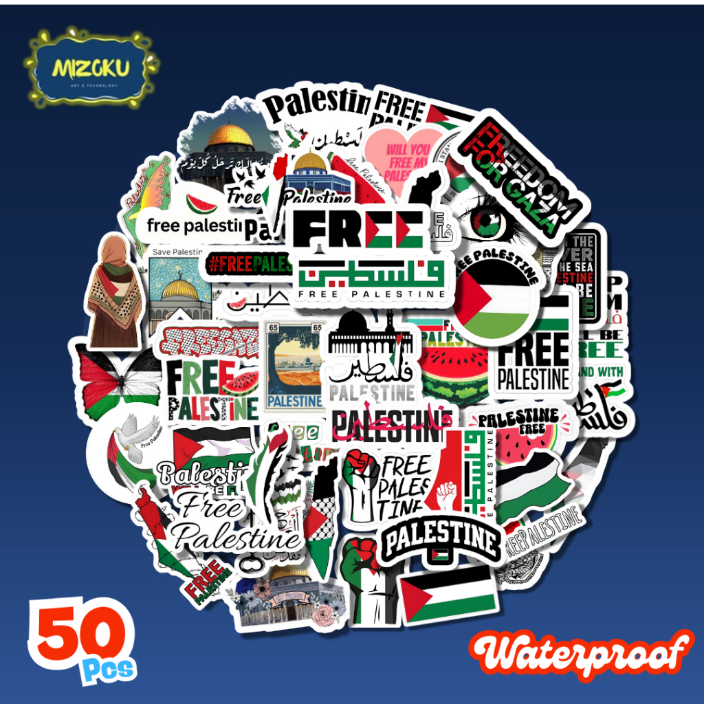 FREE PALESTINE WATERPROOF STICKER PACK FOR SCRAPBOOK | TUMBLER | hp ...