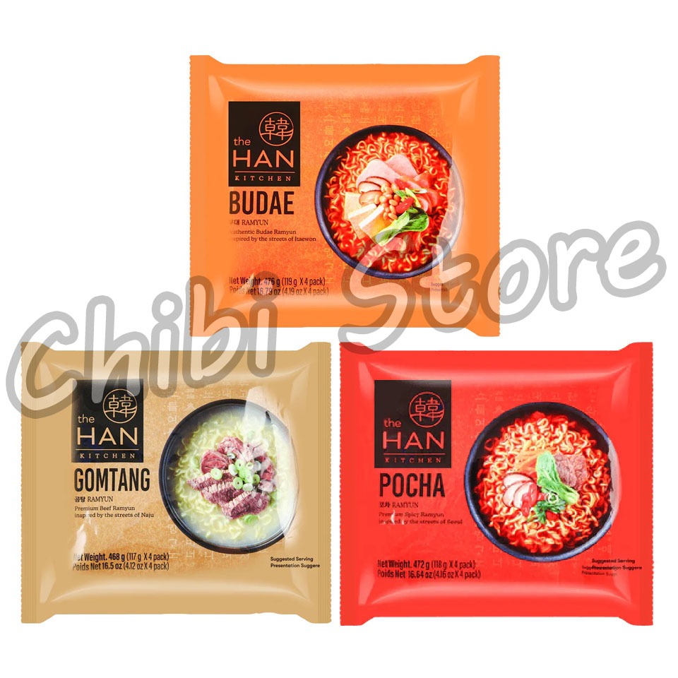 The Han Kitchen Ramyun Noodle - Korean Instantmie - Korean Ramen The ...