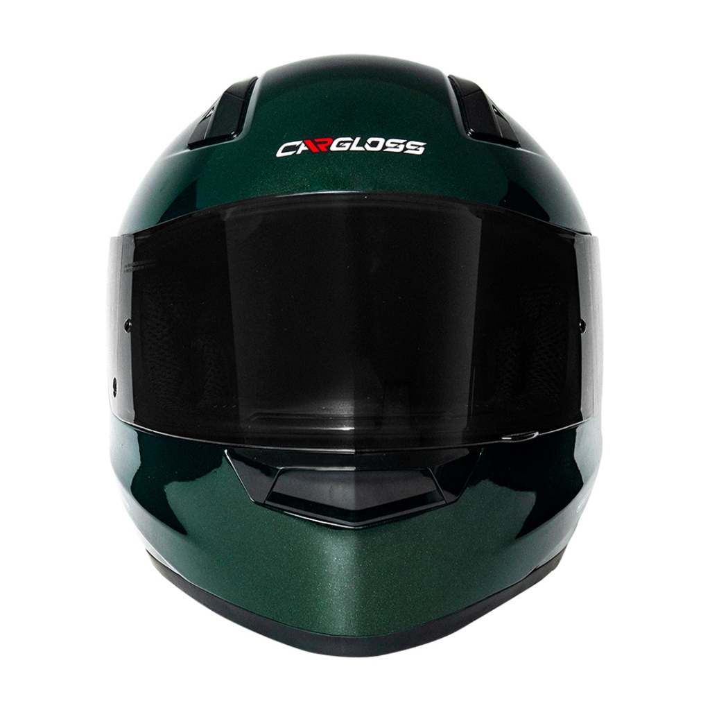 Cargloss KRC Helm Full Face Moonlight - Green - Gambar 4