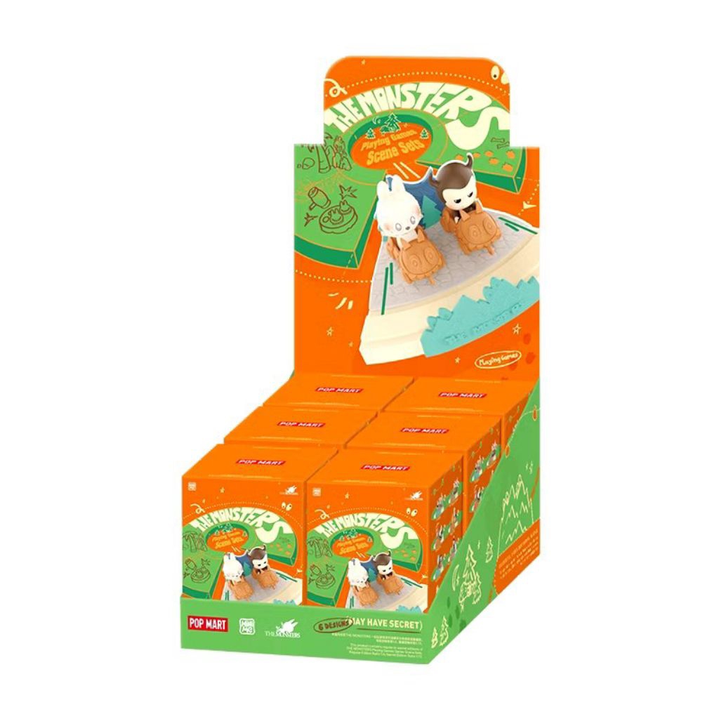 POP MART THE MONSTERS Playing Games Series Scene Sets Blind Box Whole ...