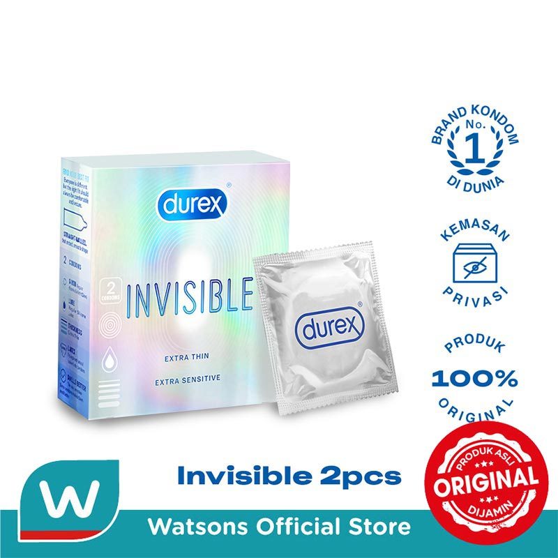Durex Invisible Extra Thin 2'S