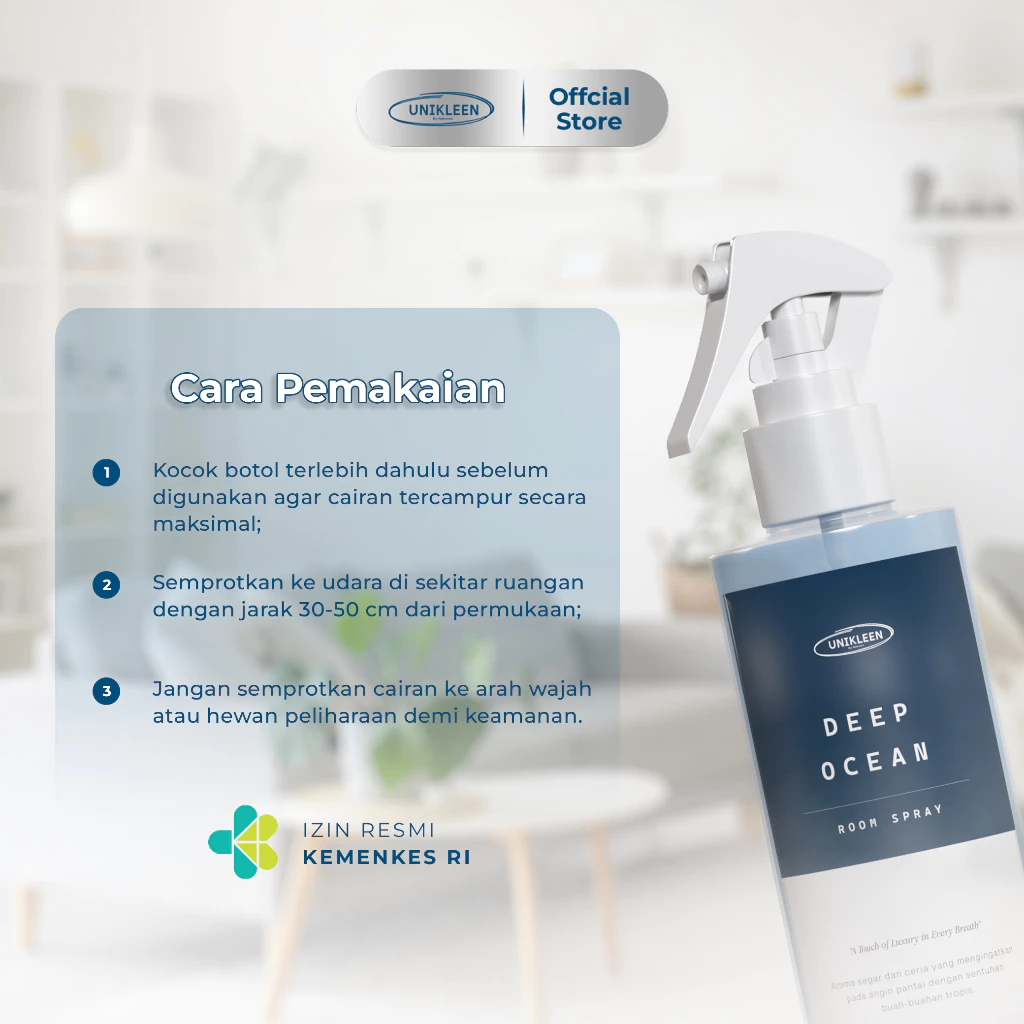 Paket Pewangi dan Pembersih Lantai UNIKLEEN Antibacterial dengan Aroma Eksklusif - Gambar 3