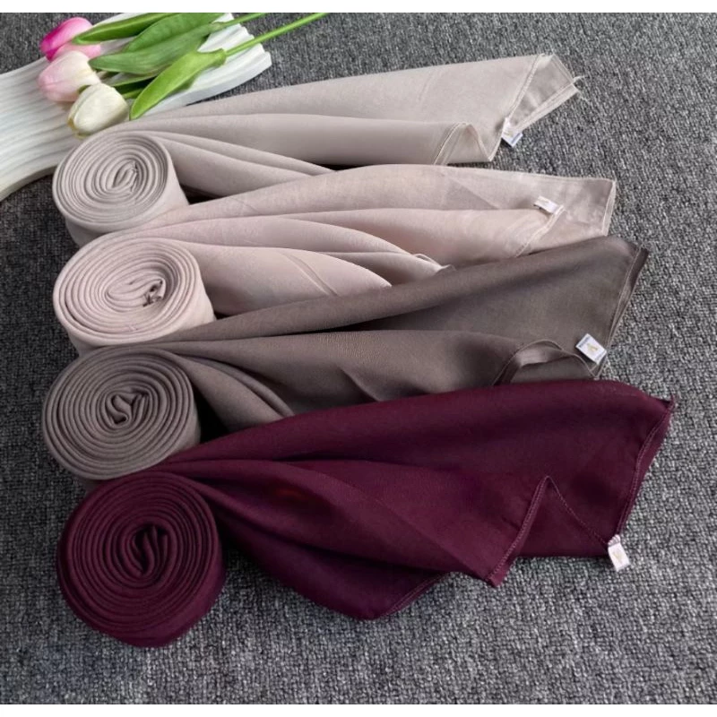 Paris jadul ORI VARISHA / SADIKA /Jilbab Segi Empat Paris Polos Import /COD