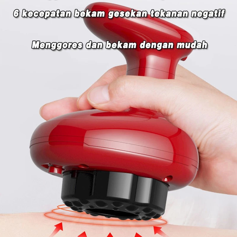 【BIG.ST88】Alat Kerok Elektrik Bekam Massage Kerik Pijat Badan Kerokan Scraping Massage - Gambar 3