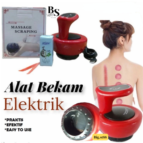 【BIG.ST88】Alat Kerok Elektrik Bekam Massage Kerik Pijat Badan Kerokan Scraping Massage