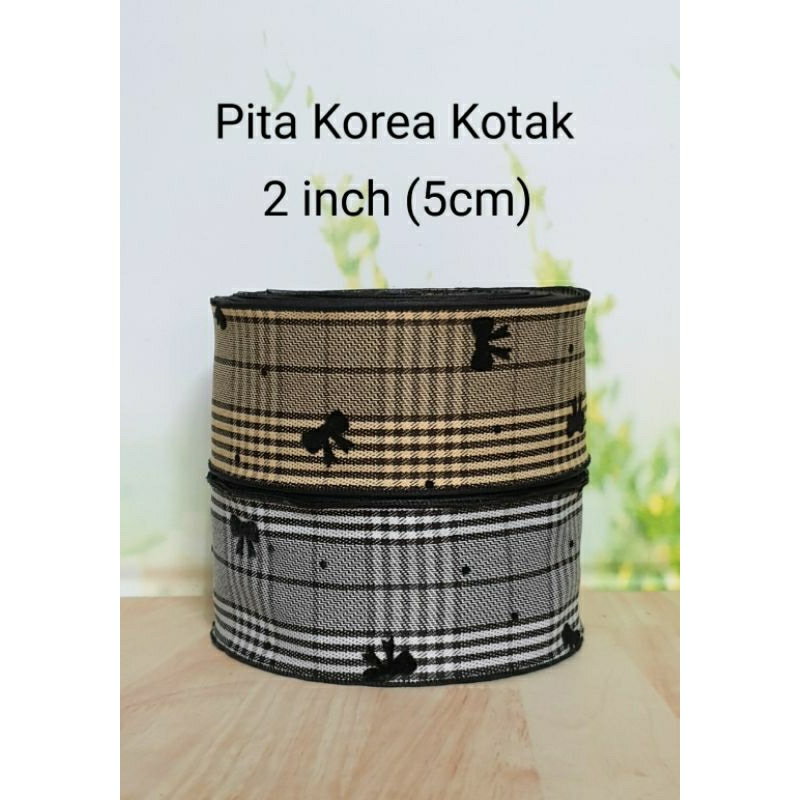 Korean Ribbon Square 2 inch (5cm) | Shopee Singapore