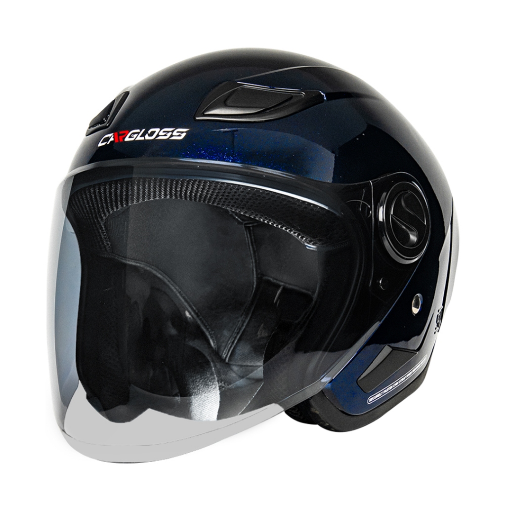 Cargloss NFS Helm Half Face Moonlight - Blue - Gambar 2