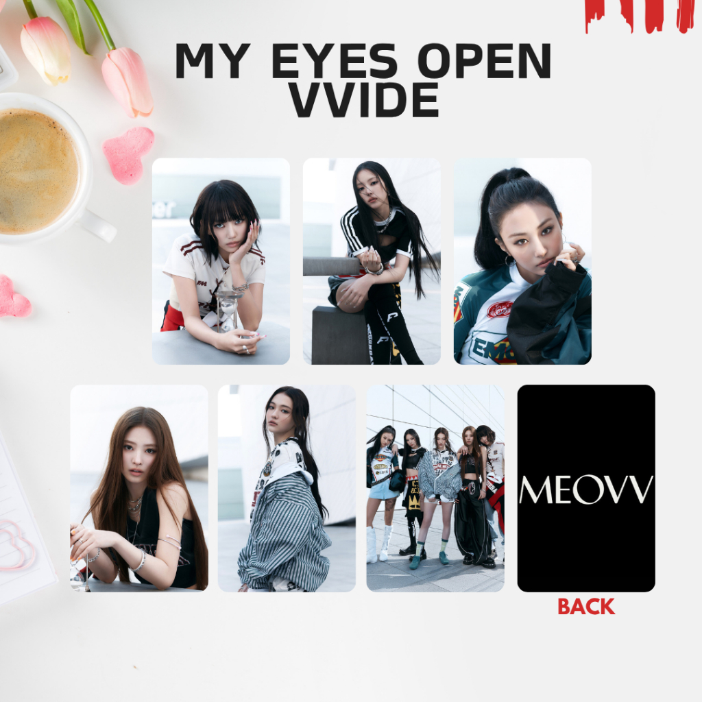 ONE) Premium Photocard MEOVV Kpop Group - Ella Gawon Sooin Anna