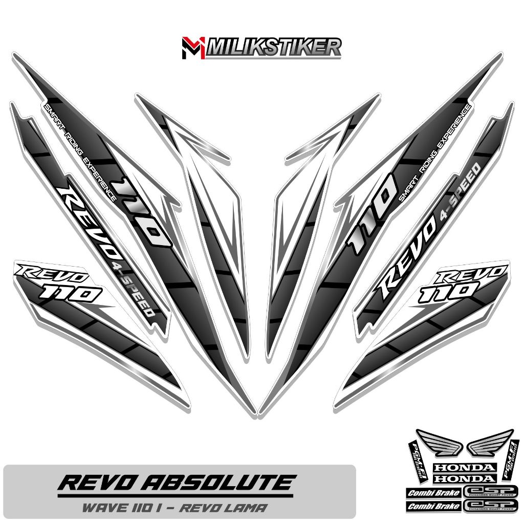 STRIPING ABSOLUTE REVO 110 CW MOTIF 019/STICKER ABSOLUTE REVO 110 ...