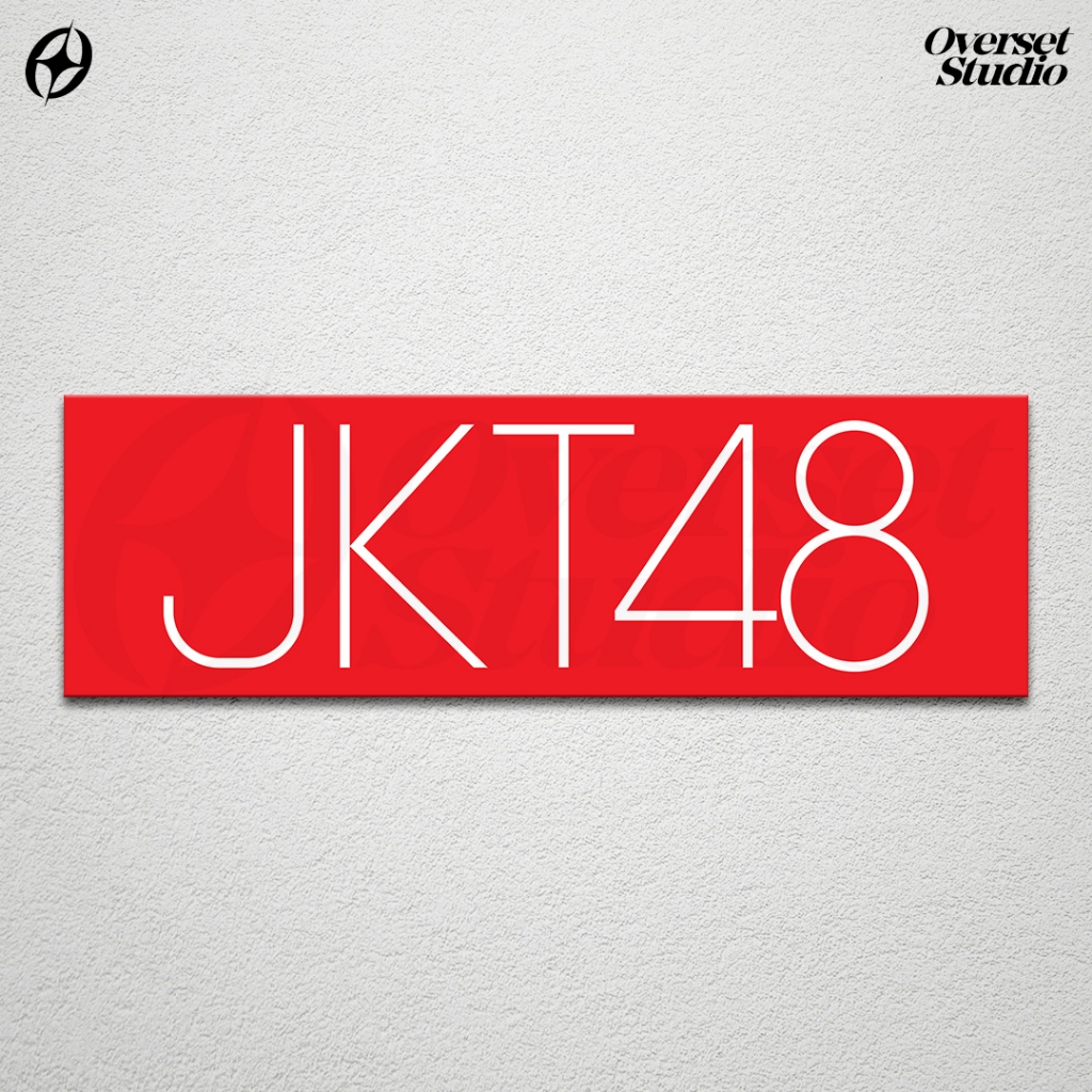 LOKAL JKT 48 Wota Stickers Kpop Jkt 48 Sticker/s Glossy Vinyl Sticker/s ...