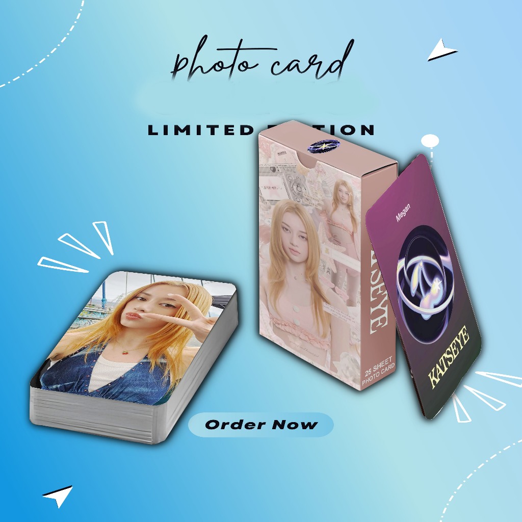 Coffret 92 Pièces De Mini-cartes Photo Katseye - 60 Cartes + 32 Autocollants - Cadeau Idéal Pour Les Fans De K-pop