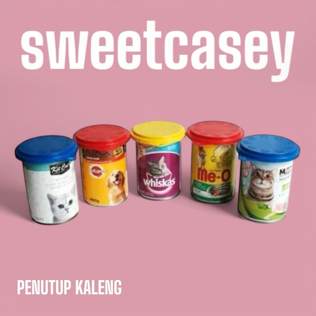Penutup Kaleng Makanan Kucing / Penutup Kaleng Wet Food Kucing Dan Anjing - Gambar 2