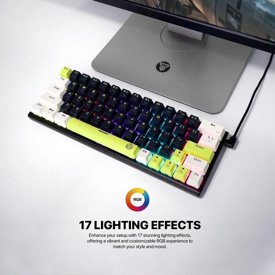 Fantech Atom63 / Atom-63 Mori / Atom81 / Atom-81 Mori / Atom96 / Atom-96 Mori / MK874-V2 / MK875-V2 / MK890-V2 Wired Mechanical Gaming Keyboard Mori Edition - Gambar 3
