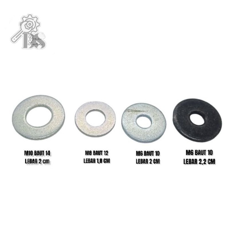 ORIGINALRing M6 M8 M10 BOLT 10 12 14 THICK WIDE ORIGINAL | Shopee Singapore
