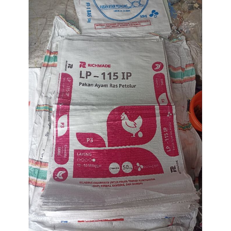 New sack for harvesting chicken brand, size 65 x 105, contents 10 pcs ...