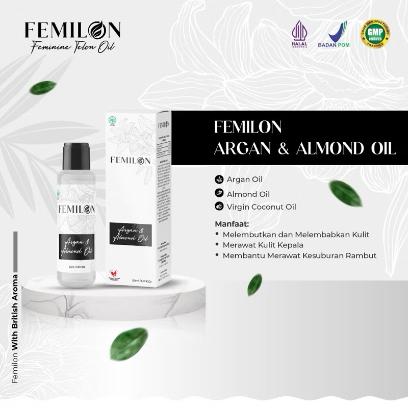 Minyak Telon Parfume Femilon British Aroma Telon Oil - 50ml - Gambar 4