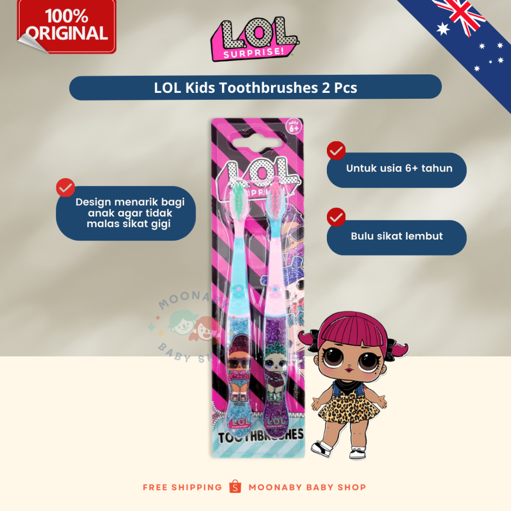 LOL Surprise Toothbrush for children aged 6 years + Kids Toothbrushes ...