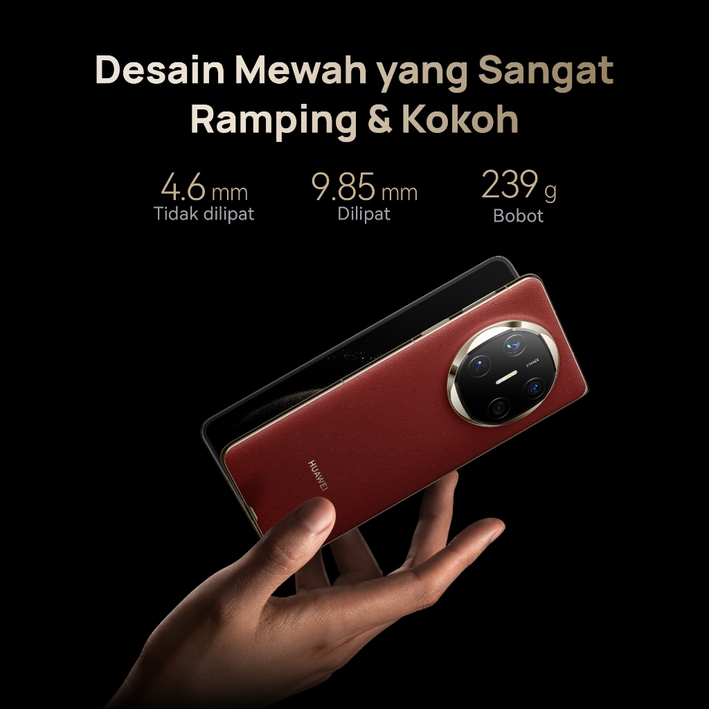 [8.8 s/d 20%*] HUAWEI Mate X6 Smartphone / Ultra Slim and Durable / Ultra Chroma Camera / Ultra-long Battery Life - Gambar 3